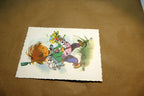 Adolf KORSCH VERLAG Postcard Munchen Boy with Flowers Lamb - Unposted Art