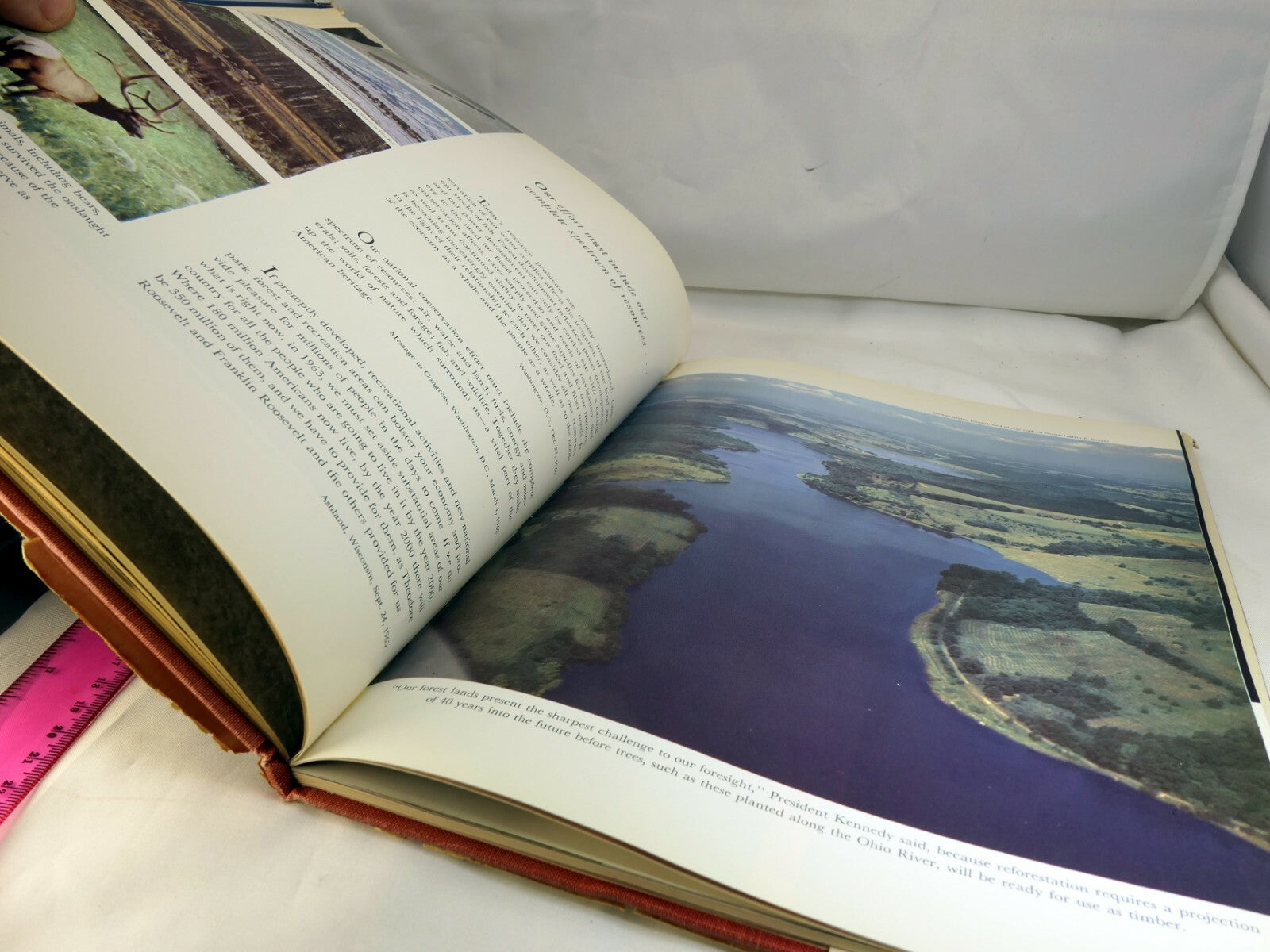 In The Words Of John F. Kennedy,  America The Beautiful HARDCOVER 1964 
