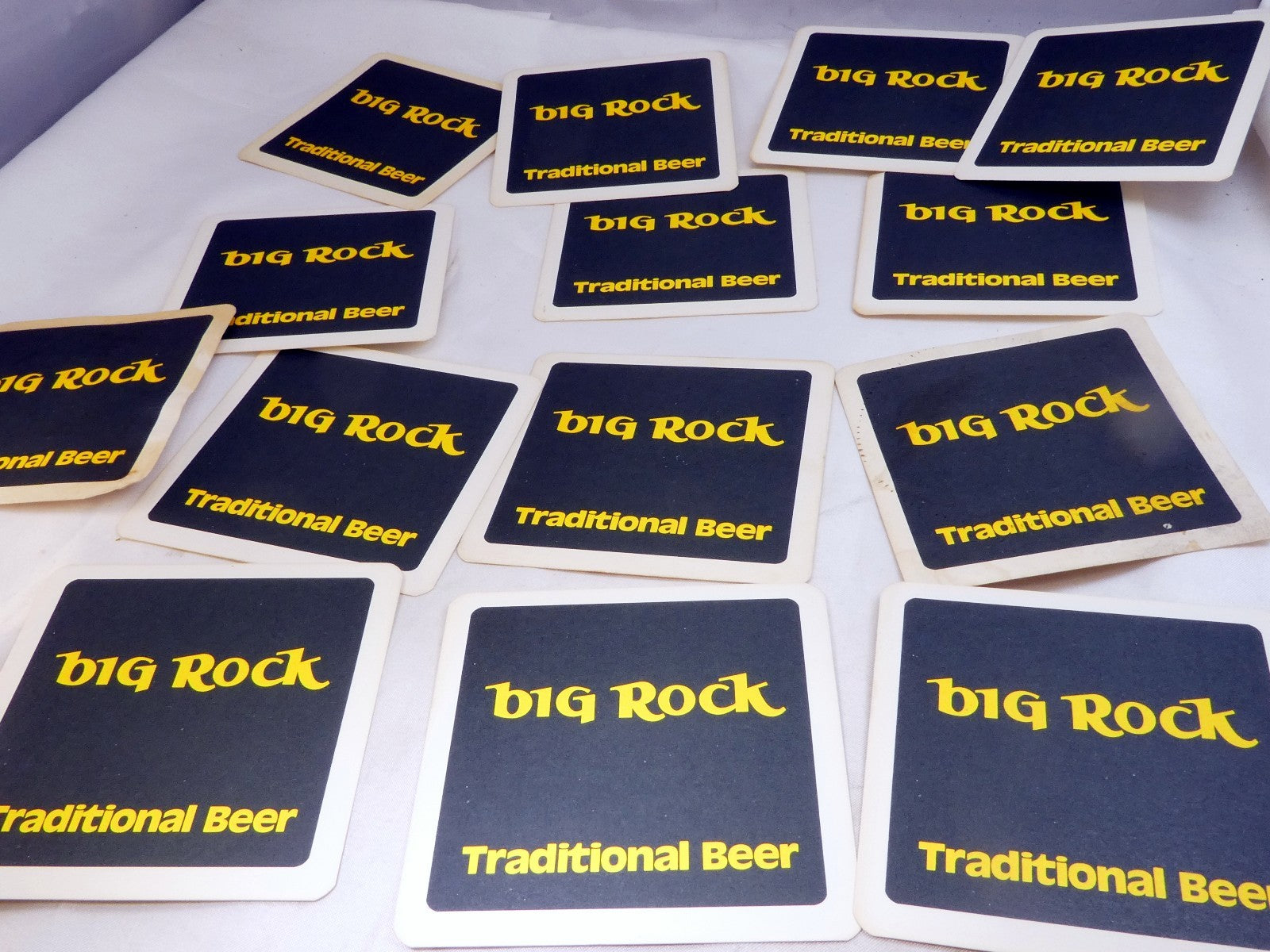 BIG ROCK Brewery Alberta Canada Bar Coaster Beer lot 15
