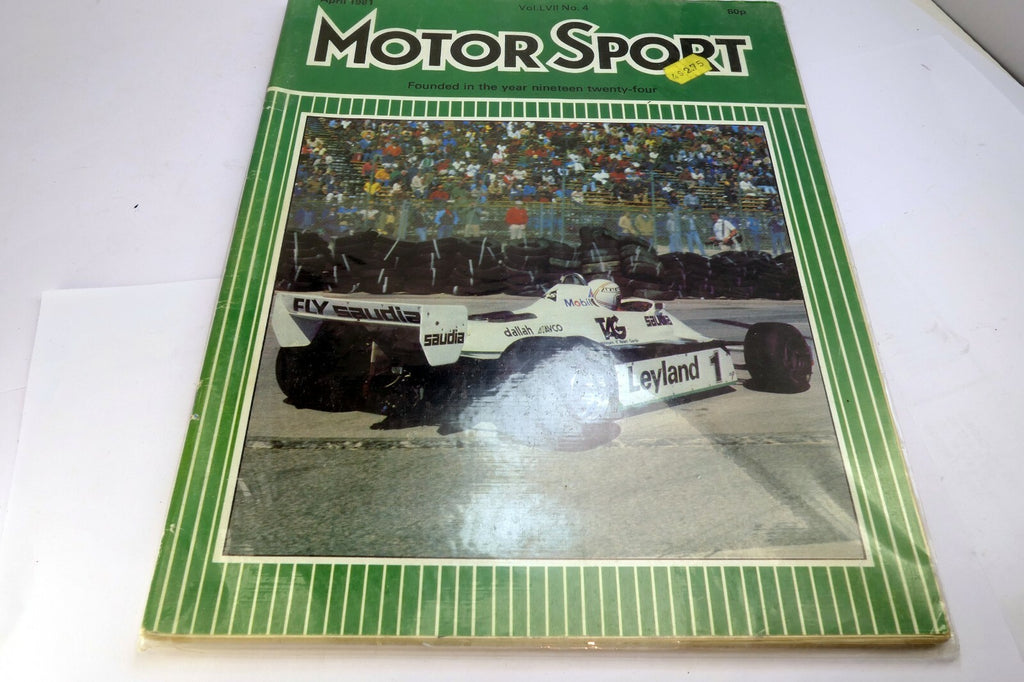 Motor Sport Magazine April 1981