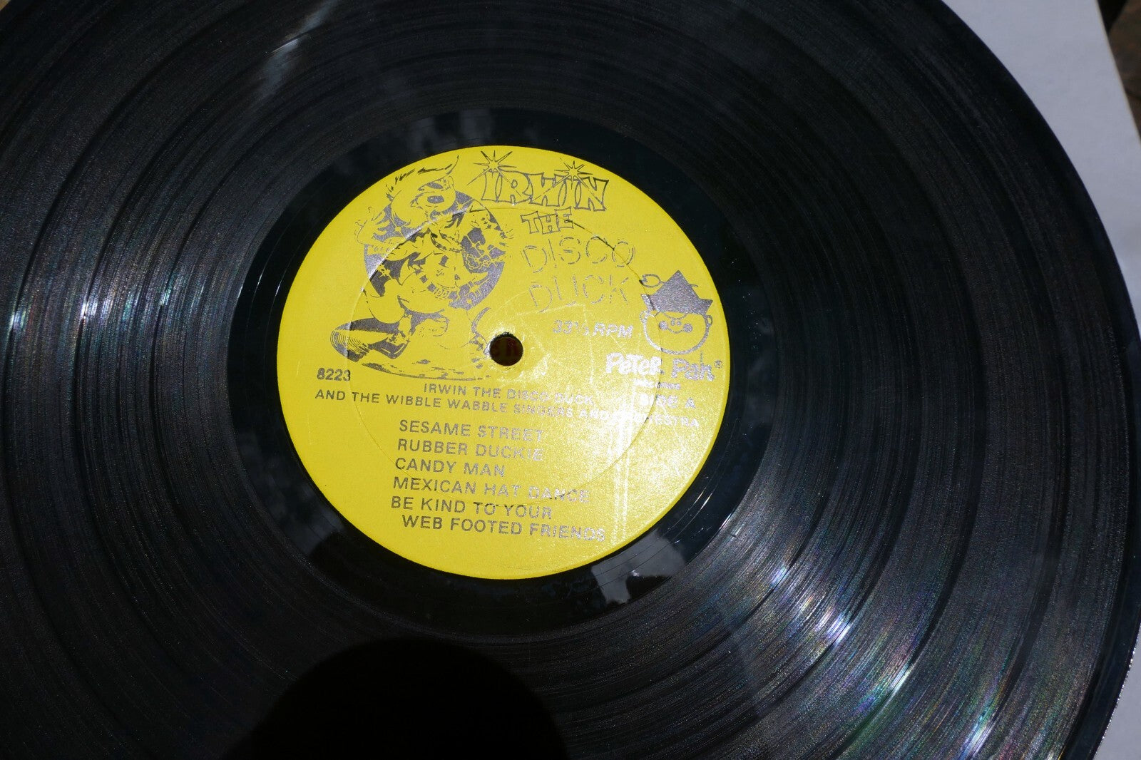 Disco Duck - Disco Fever  Hits For Kids (1978)  Vinyl LP  8223