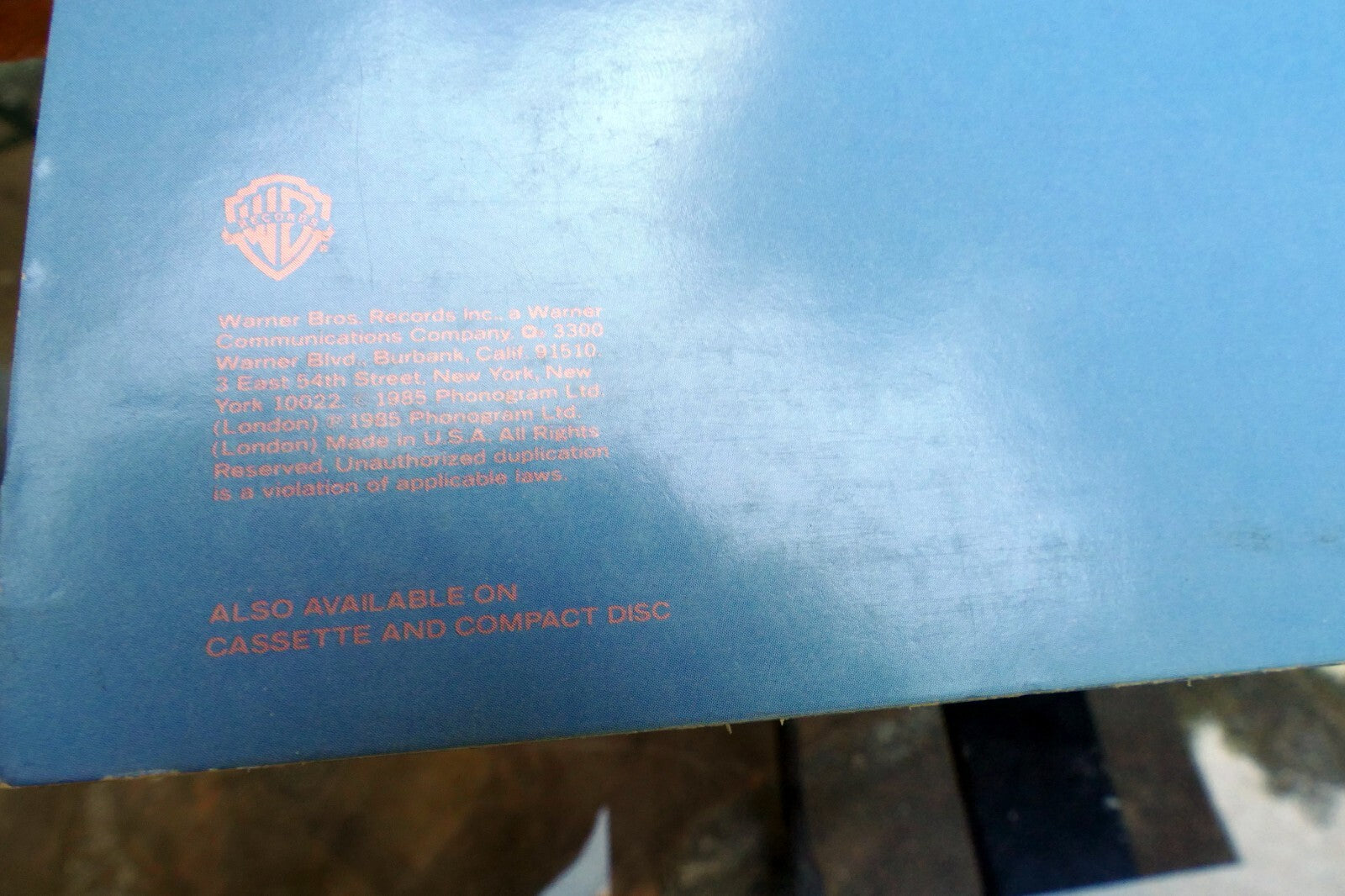 Dire Straits "Brothers in Arms" Warner Bros. Records  1- 25264 Vinyl LP  1985 or