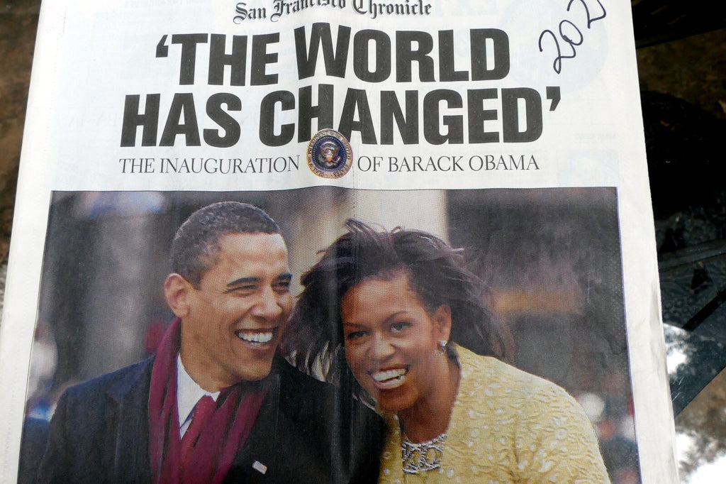 Jan 21st 2009 san francisco chronicle obama inauguration
