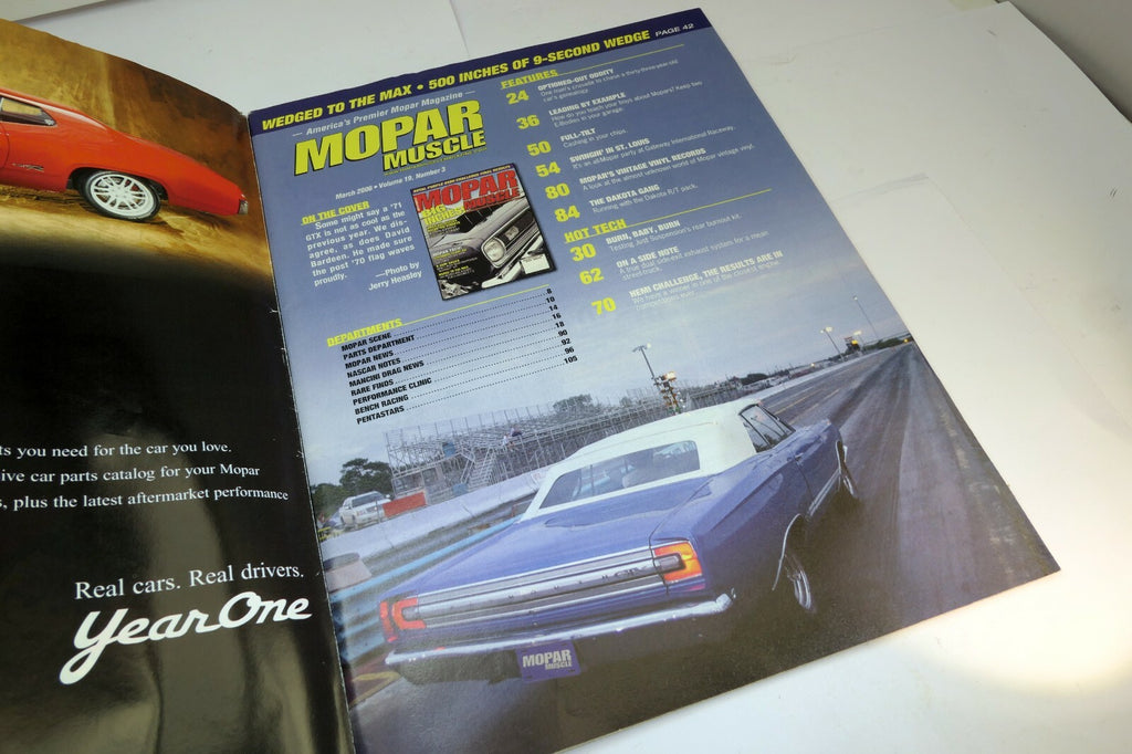 MOPAR MUSCLE Magazine March 2006 When Big Block Ruled the Streets