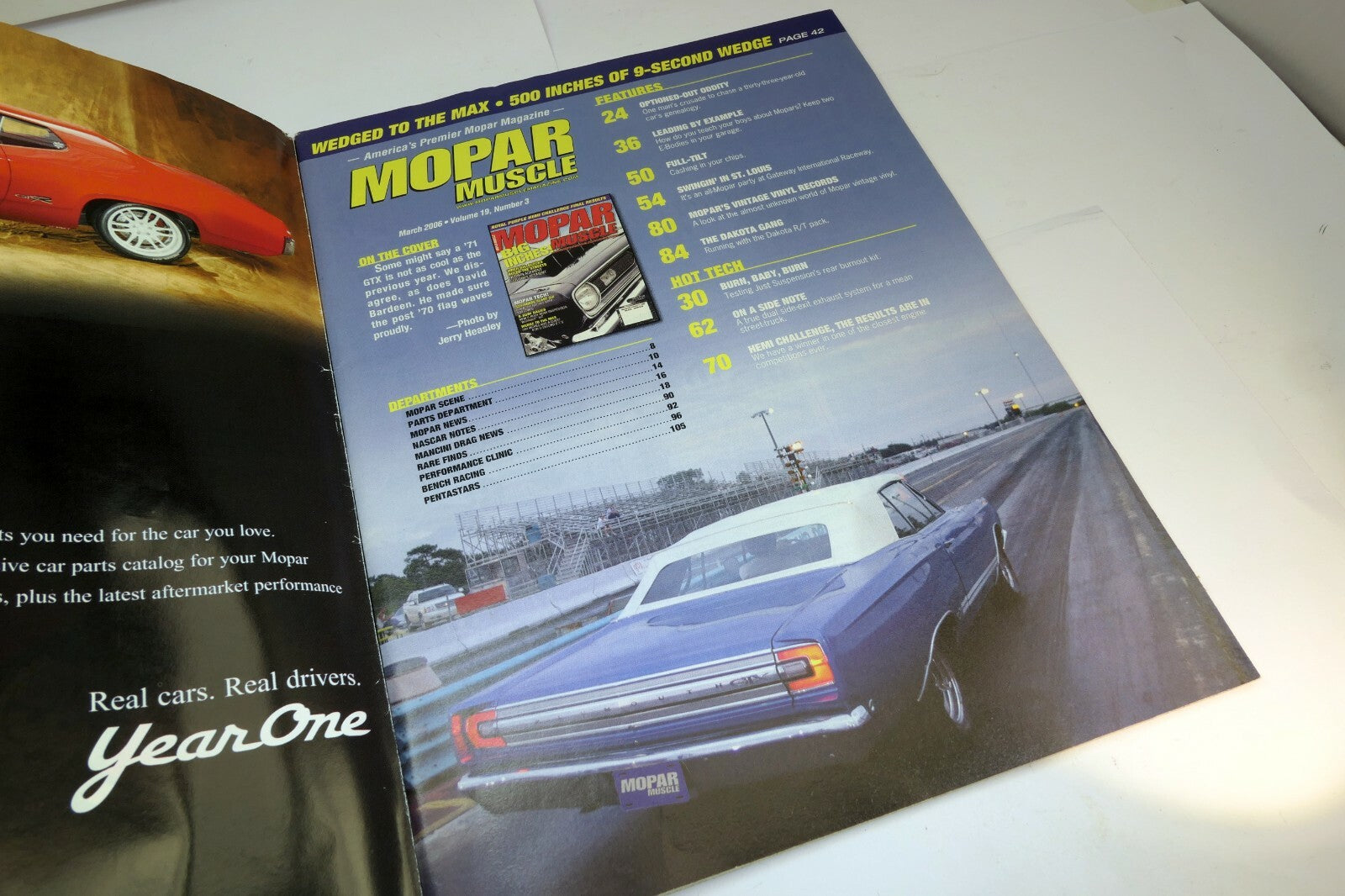 MOPAR MUSCLE Magazine March 2006 When Big Block Ruled the Streets