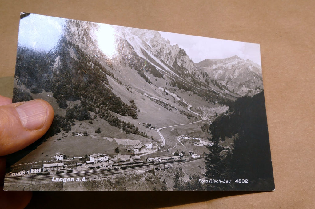 Landen A.A. Risch-Lau  Alps  Austria postcard 1940's  - unposted
