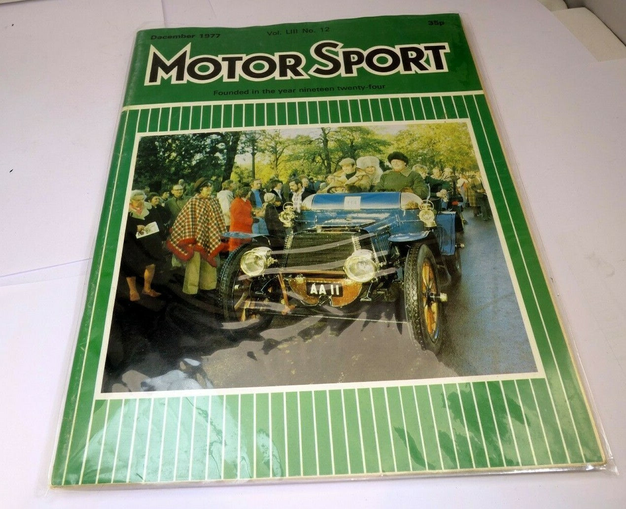 Motor sport magazine december 1977