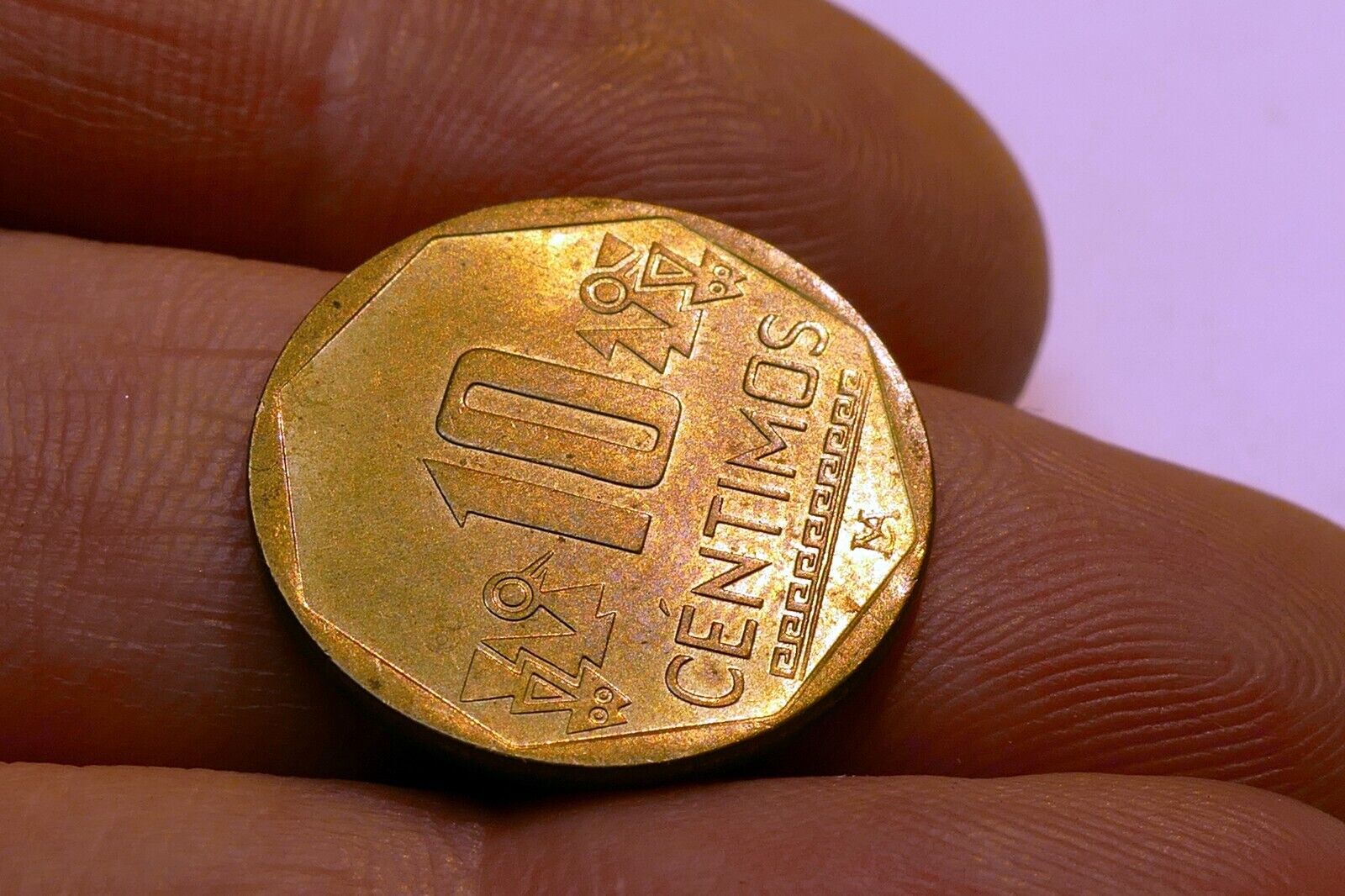 10 Centimos Mexico Coin  2001