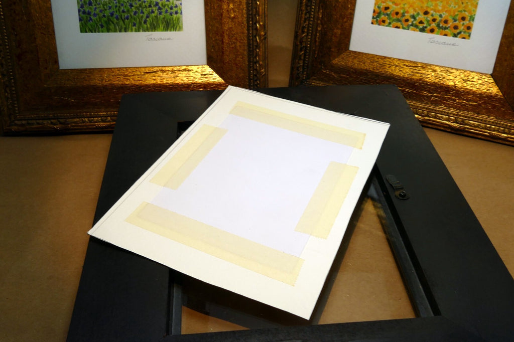 Pack of 3 Italy Tuscany style prints Framed signed Dianne lot of three