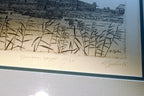 Kizhi Pogost  Ofort Etching Russia by A. Gurvich 1996 signed numbered framed