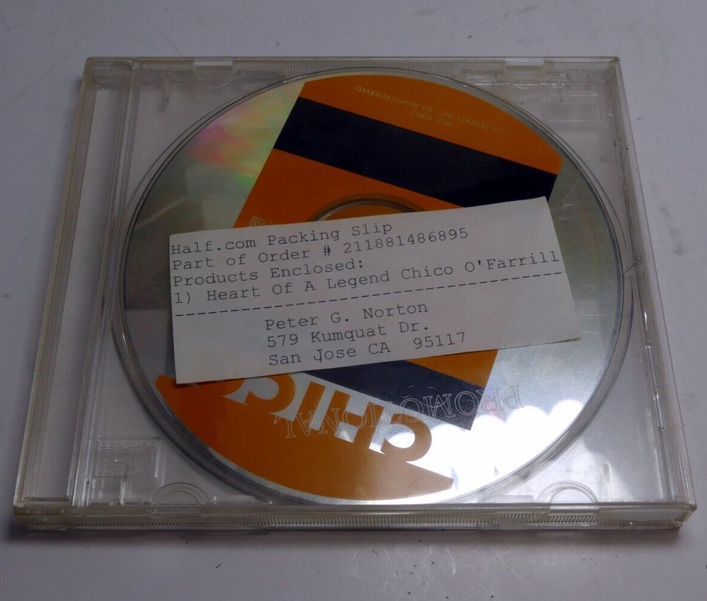 Chico o'farrill   the heart of a legend new music cd promotional copy