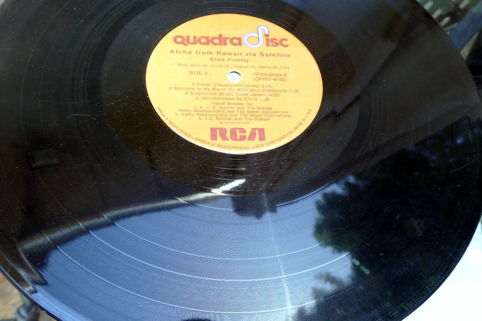 Elvis Presley LP Aloha From Hawaii Via Satellite   RCa Victor M- Quad