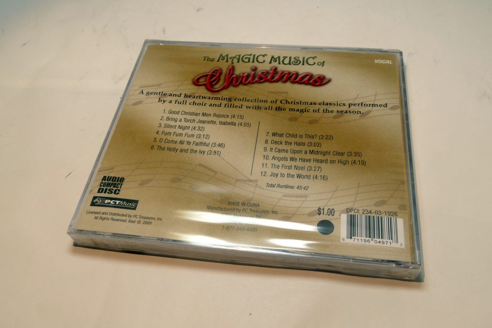 The Magic Music of Christmas CD - new unopened