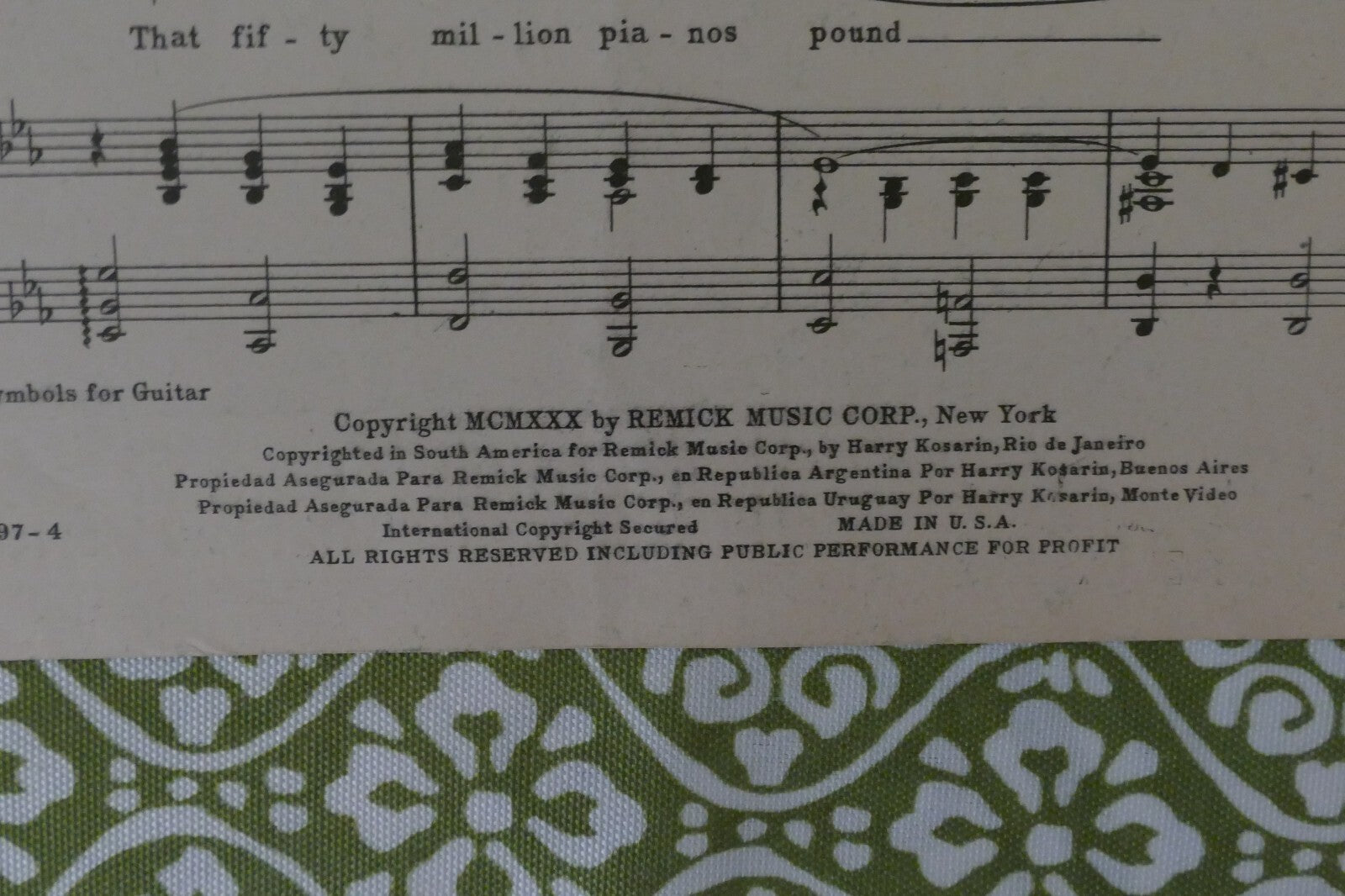 Cheerful Little Earful by Ira Gershwin and Harry Warren from "Sweet and Low"