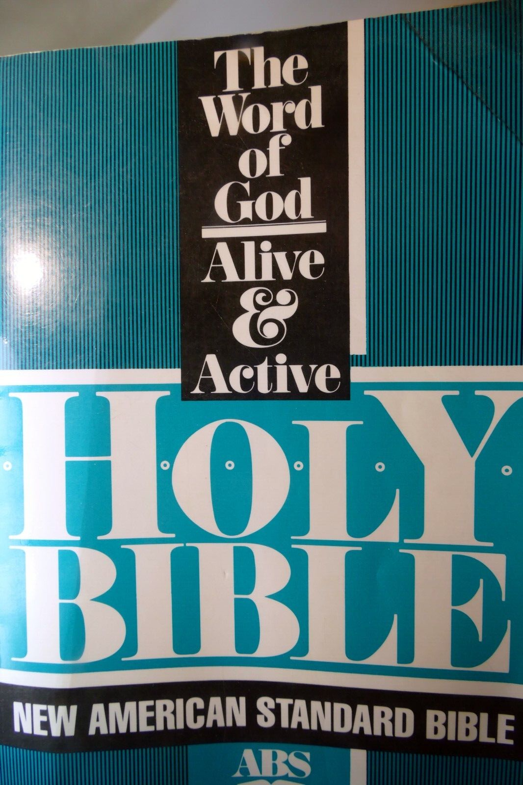 New the word of god alive & active holy bible (today's english version) green bl