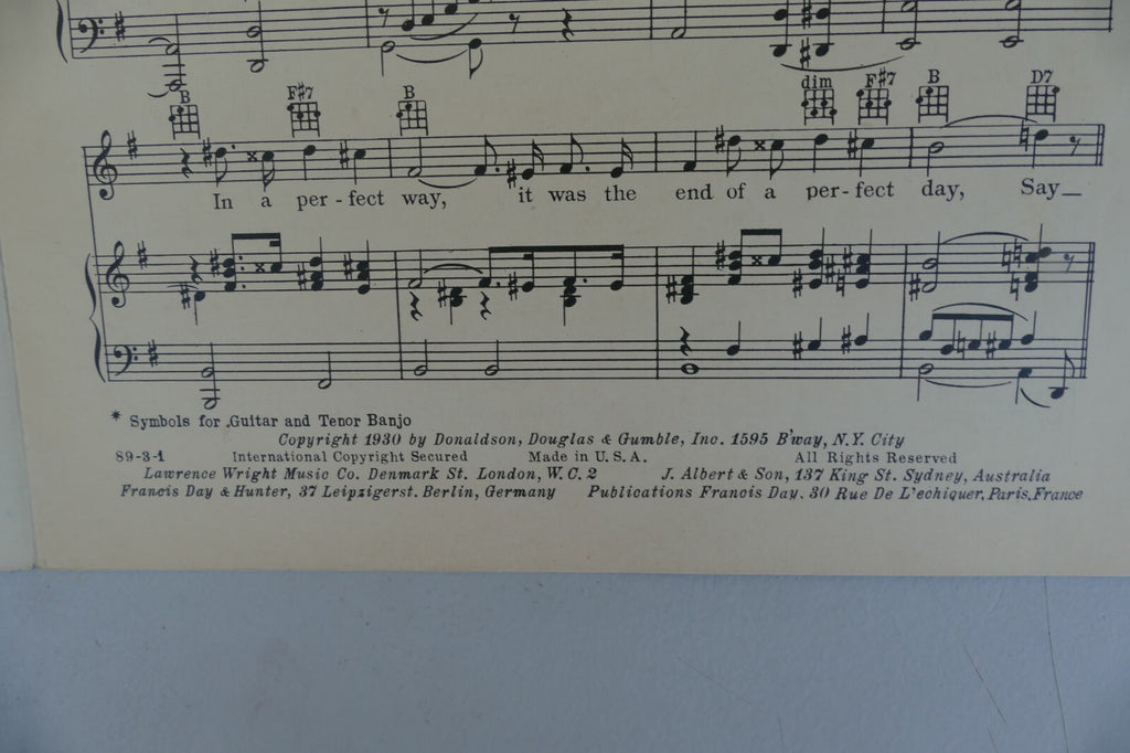 Little White Lies 1930 by Walter Donaldson, Donaldson, Douglas and Gumble