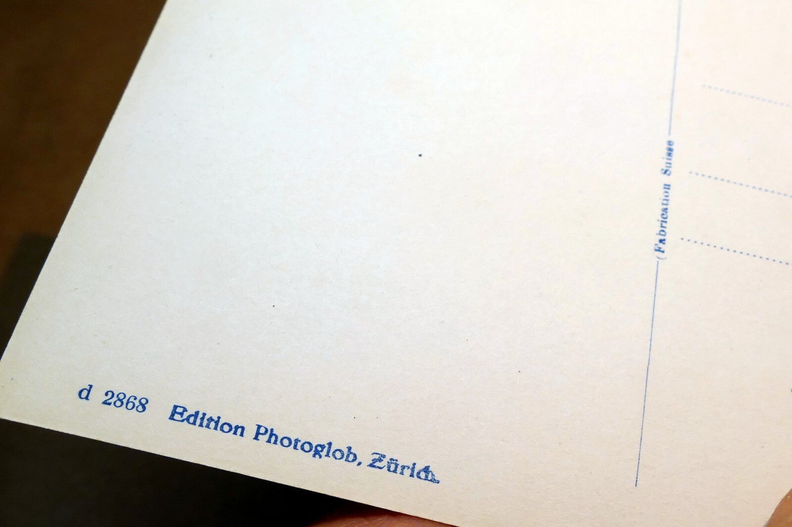 Axenstrasse mit Flüelen und Bristenstock Switzerland  1930's postcard - unposted