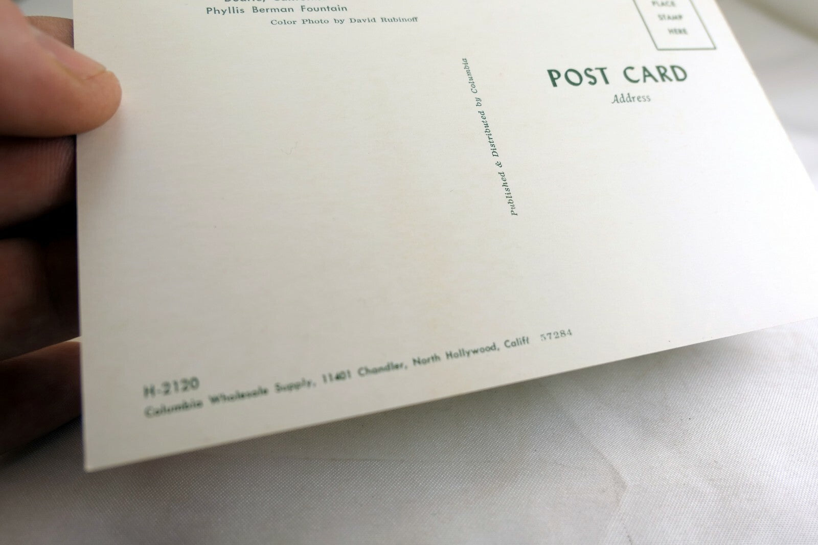 City Of Hope Duarte Medical Center California USA Postcard 1970's vintage