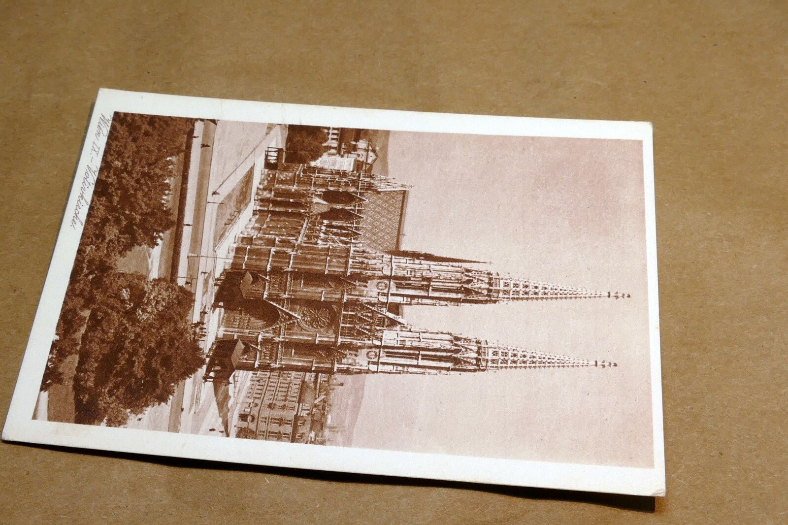 Vienna Wien Votivkirche postcard Austria 1928  - unposted