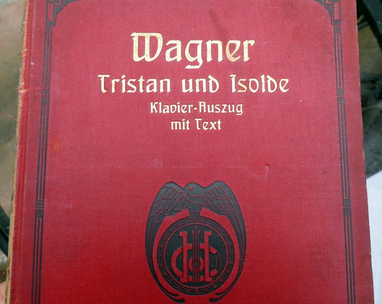 Wagner tristan und isolde kleinmichel sheet music leipzig va 524 1900's