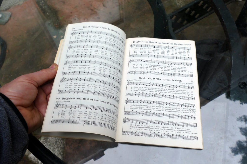 Sheet Music Best-Loved Hymns by Florence Martin 1940 Hall & McCreary Co. Chicago