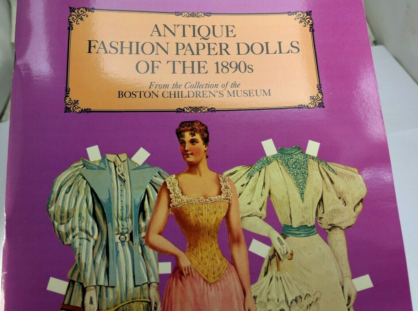 Dover victorian paper dolls: antique fashion paper dolls of the 1890's