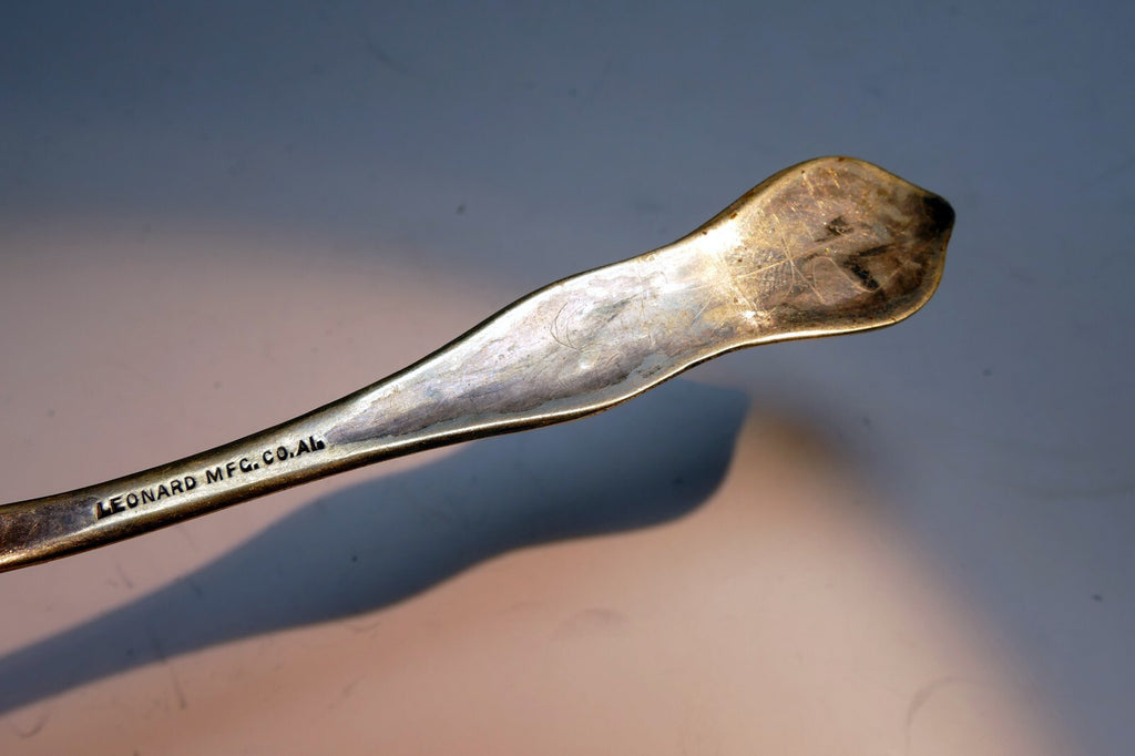 Columbian Exposition 1893 Spoon with Transportation Building plated