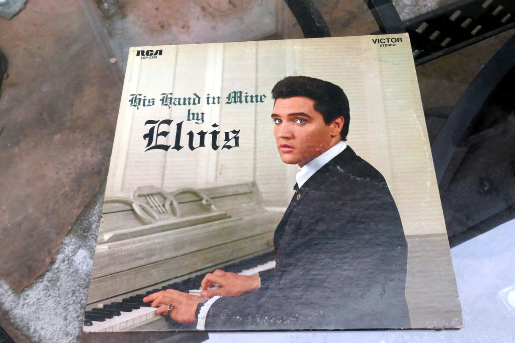 1960 Elvis  Presley His Hand In Mine RCA LSP-2328  - ALBUM ART COVER ONLY