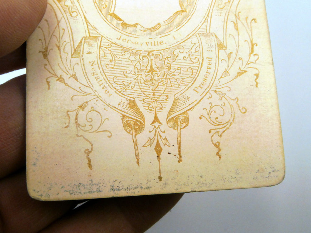 Picture of Lady VINTAGE ANTIQUE Photograph 2.5X4" 1880 by Glenhill Jerseyville