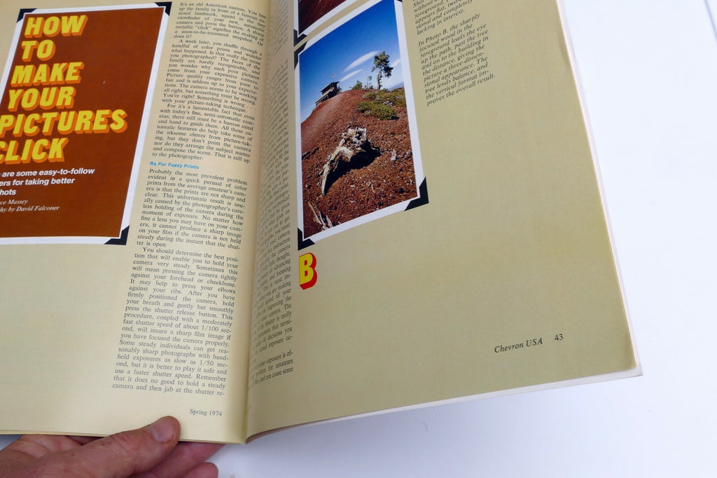 Spring 1974 Chevron USA Travel Club Magazine Kite Time, Expo '74, Path to Yukon