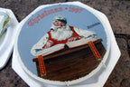 Norman rockwell for god boys and girls plate 1997 christmas knowles coa