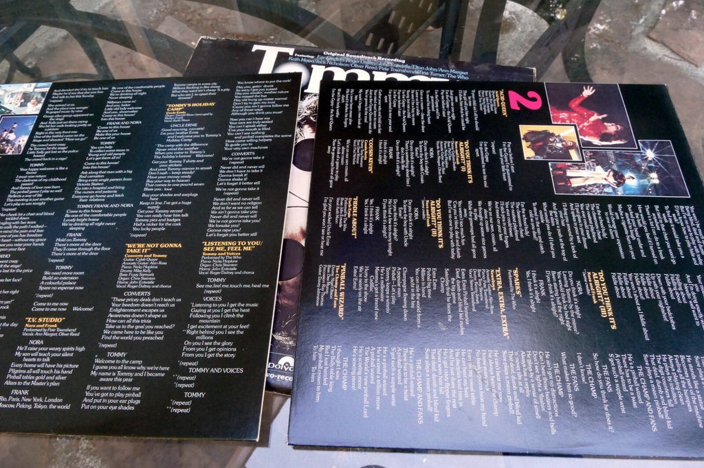 Tommy Movie Soundtrack 2x LP  1975 Vinyl Record Album The Who Elton John Polydor