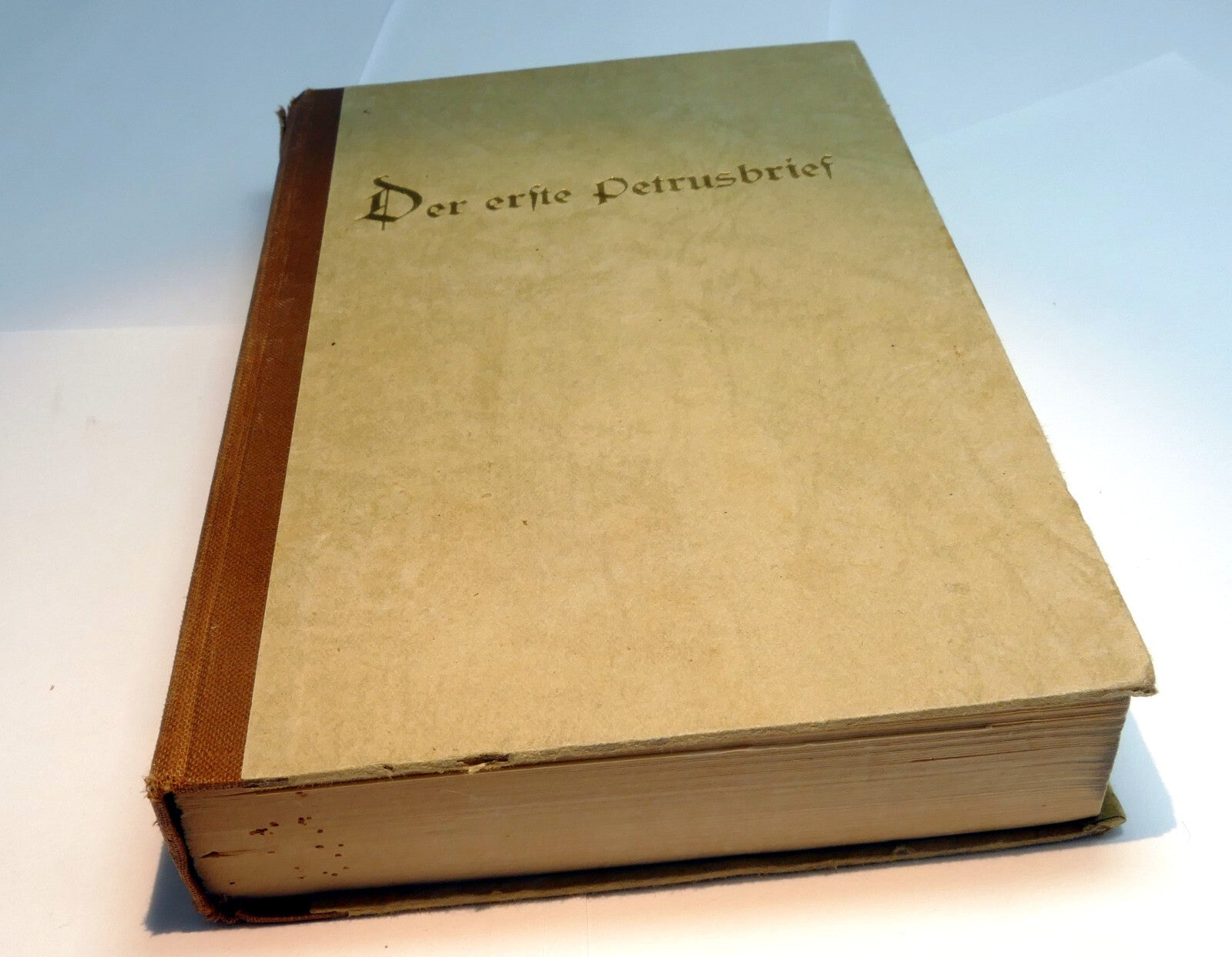 Der erste brief des petrus, hardcover 1928