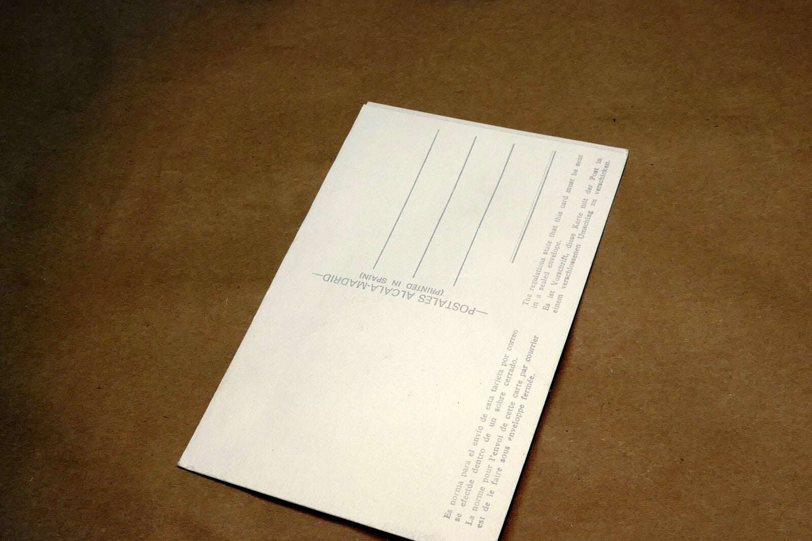 Andalucia 1970's Postcard unposted Alsala-Madrid Embriodered Dress Flamenco