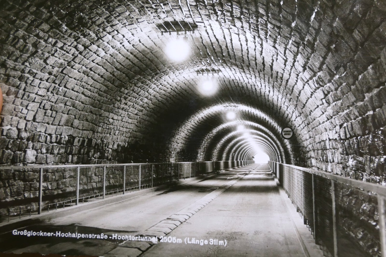 Grossglockner hocktortunnel alpine road postcard austria   unposted