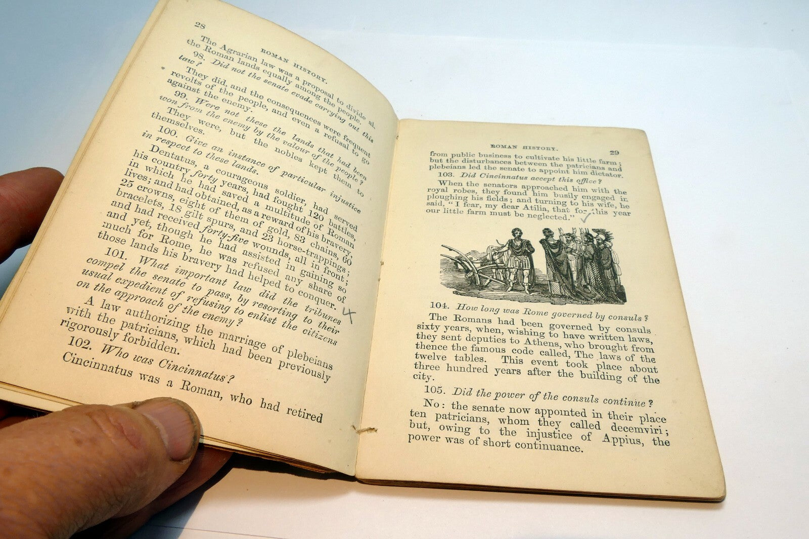 Roman History in Question and Answer by Lady Houston and Sons 1880