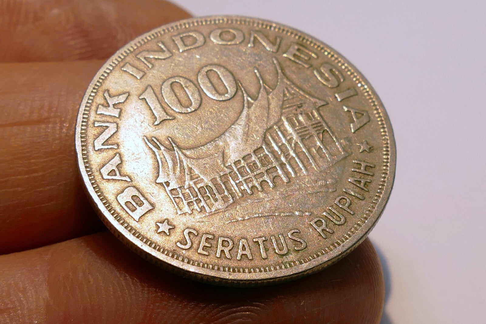 1978 INDONESIA HUTAN UNTUK KESEJAHTERAN RP. 100 Coin Ø 27mm