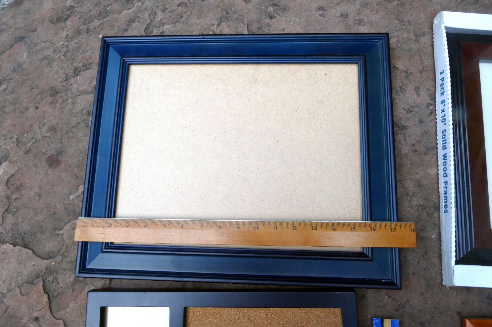 Pack of 5 Four  Solid Wood Picture Portrait Frame  8X10" Art Photo  lot