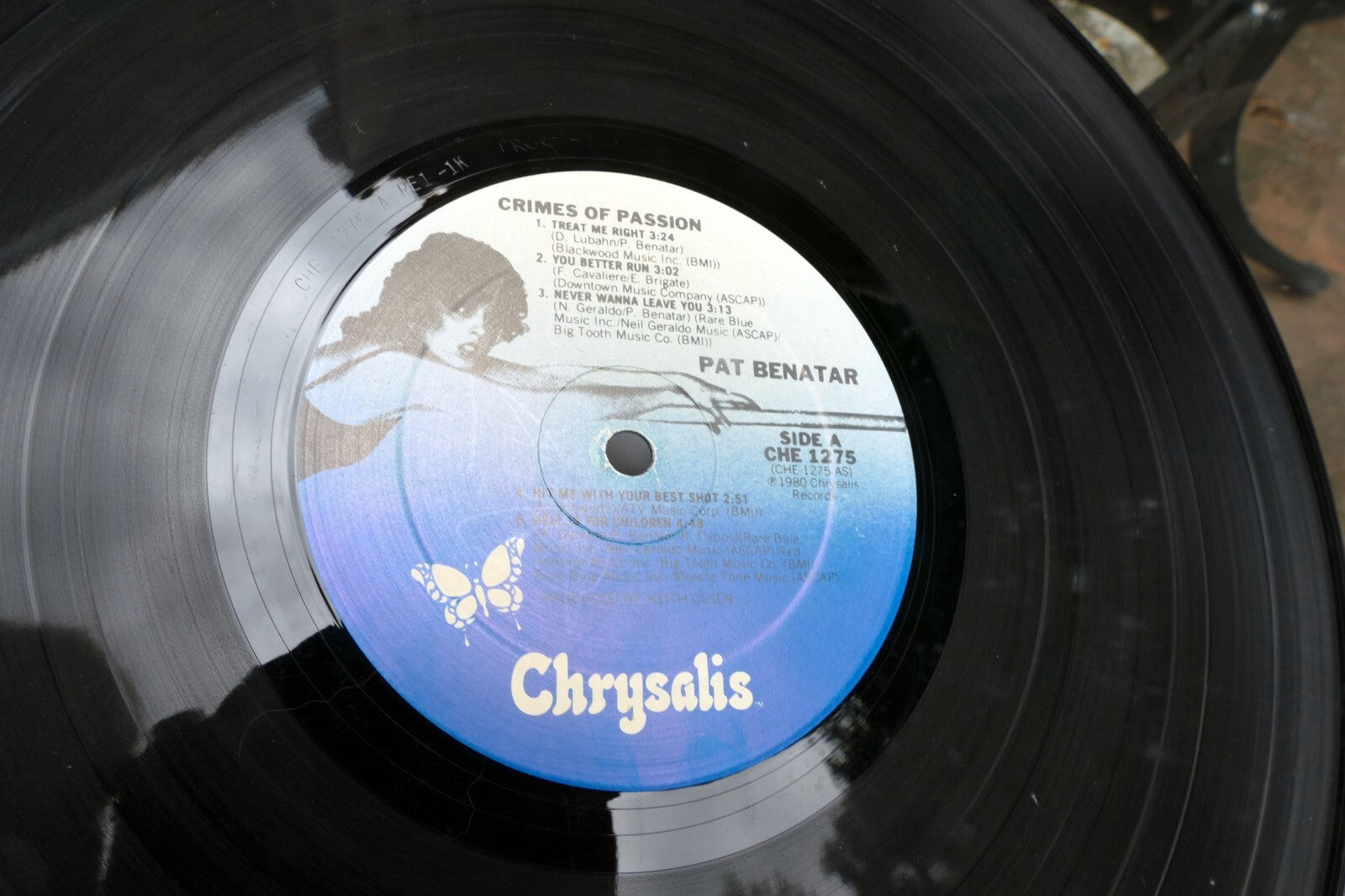 Pat Benatar – Crimes Of Passion - 1980 Chrysalis CHE 1275