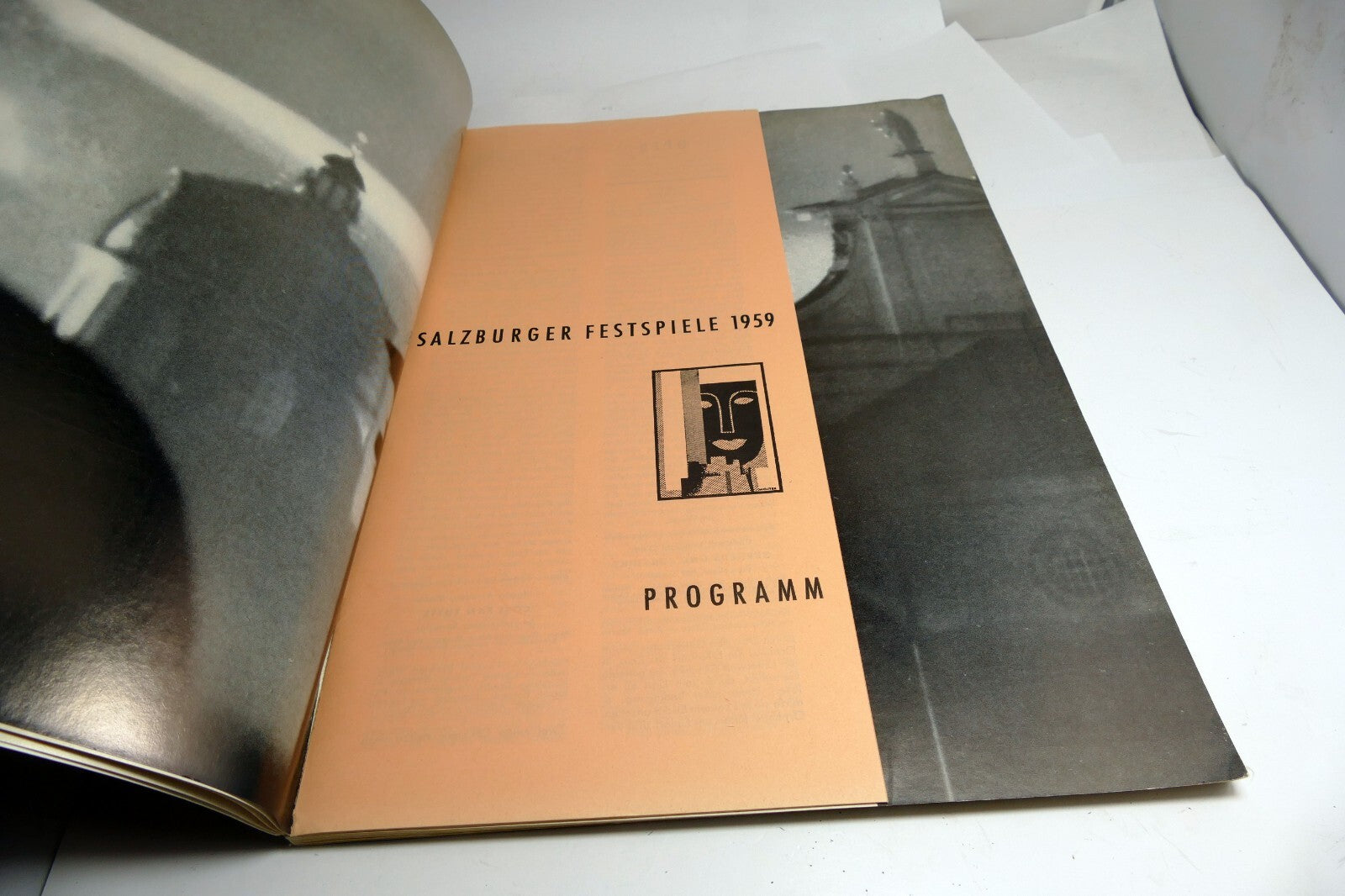 1959 Salzburger Festspiele Alpenjournal Österreich mit separatem Programmheft