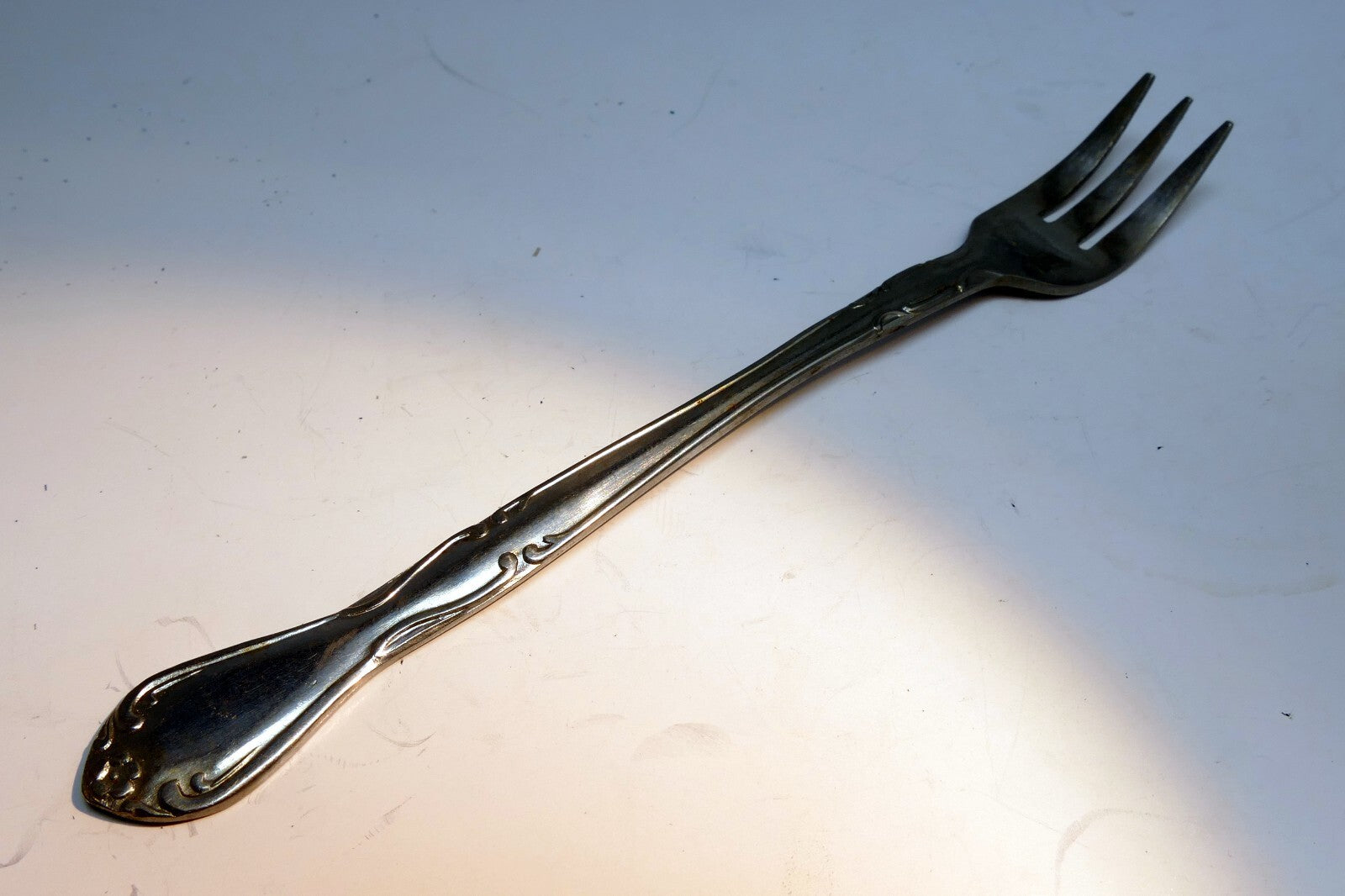 Buffalo fork stainless flatware new york vintage salad or dessert 6" long