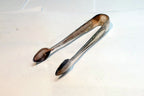 Silver Plate Motif Sugar Cube Tongs for tea pot