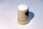 Porcelain Thimble Souvenir Aloha Hawaii pineapple USA