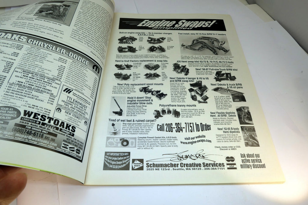 MOPAR Action Magazine  june  2005 Unrestored Hemi 1969 Charger 500 Nascar