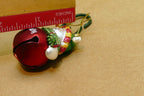 "Kathy" CHRISTMATS ORNAMENT 2" snowman with metal bell