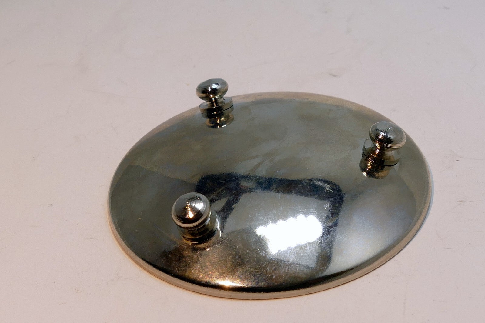 Damascene Black and 24K Gold Footed Decorative Dish Toledo - 7cm floral