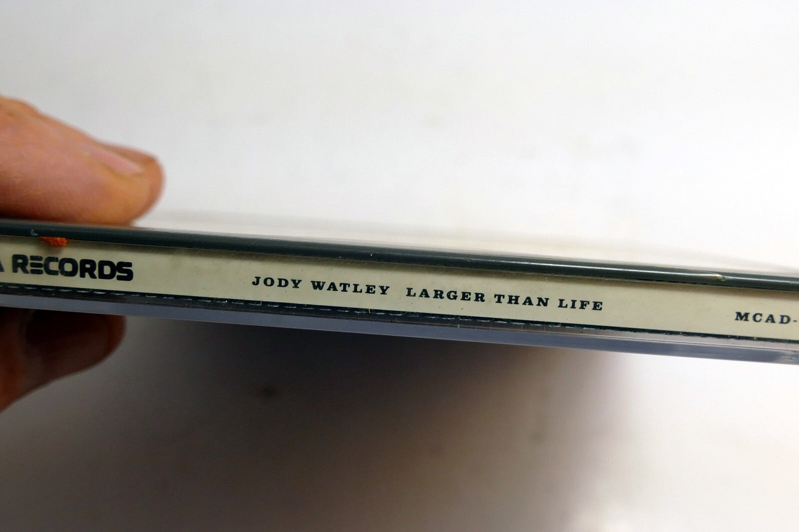 Cover art only Jody Watley Larger Then Life MCAD 6276 MCA  -  (NO CD included)