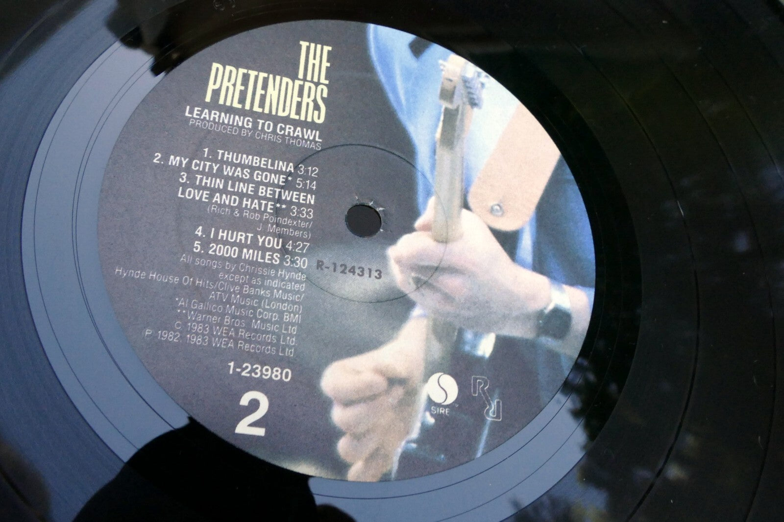 The Pretenders Learning To Crawl Vinyl LP Record R-124313 Ultrasonic 1982