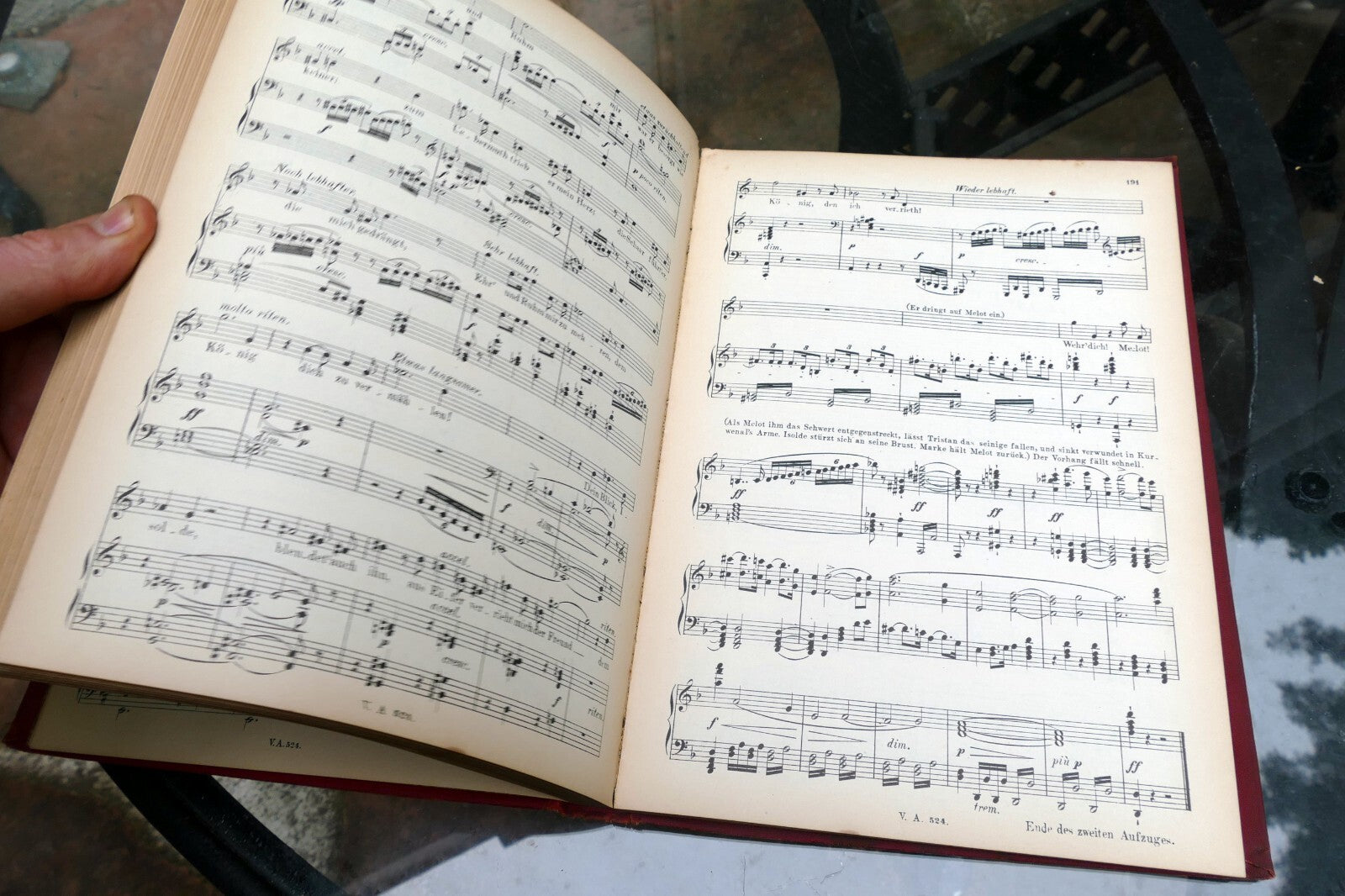 Wagner Tristan und Isolde Kleinmichel  sheet music Leipzig VA 524 1900's