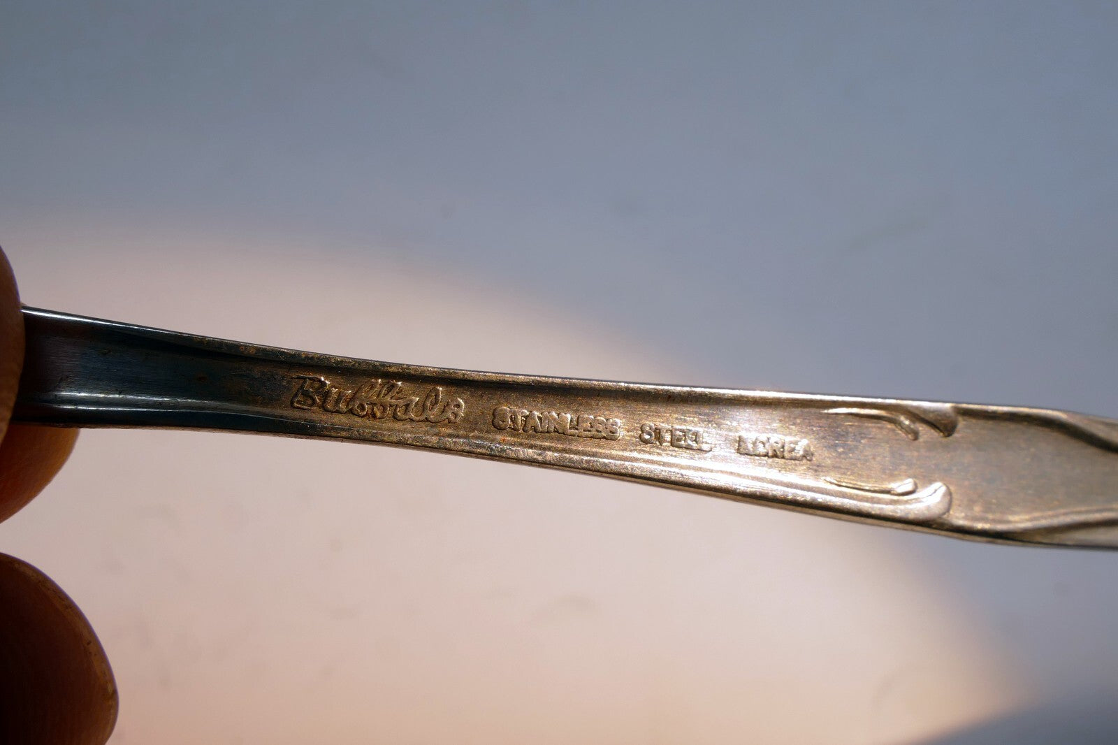 Buffalo Fork  Stainless   Flatware New York vintage salad or desert  6" long